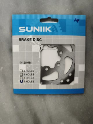 Disco Freno SUNIIK 120mm 6 Agujeros