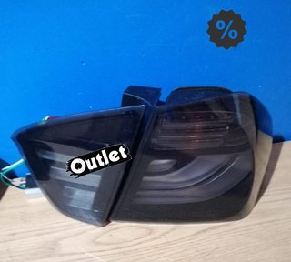 DW PILOTOS LED BMW E90 05-08 AHUMADO NEGRO LED BAR R011013C2