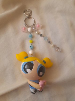 Porta-chaves Powerpuff Girls Bubbles