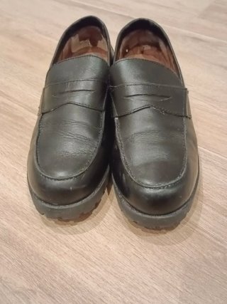 Zapatillas colegiales negras 39