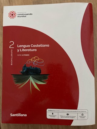 Lengua Castellana y Literatura, 2 Bachillerato,...
