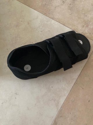 Zapato post-quirurjico talla S