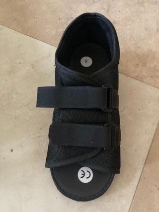 Zapato post-quirurjico talla S