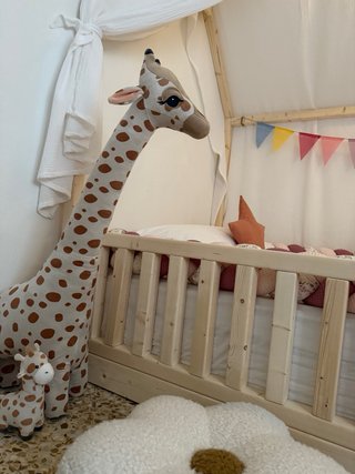 Cama Casita Montessori Madera 120x90