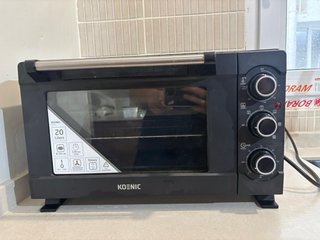 Mini horno sobremesa KOENIC KMO 4341 20L 1500W