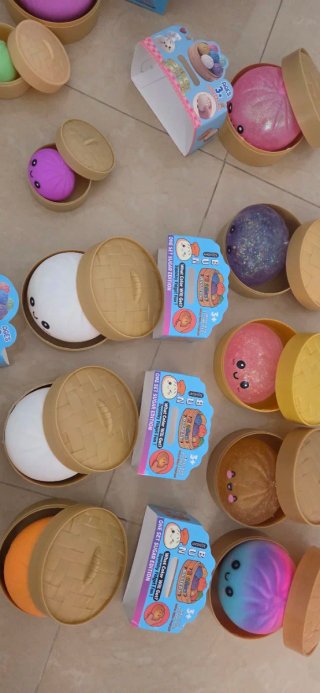 Set de 20 figuras de dumplings