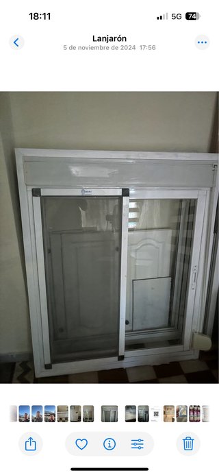 Ventana corredera aluminio