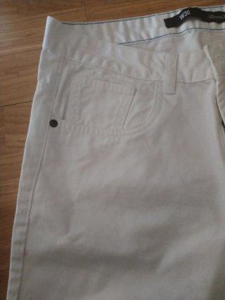 Pantalón corto blanco chico