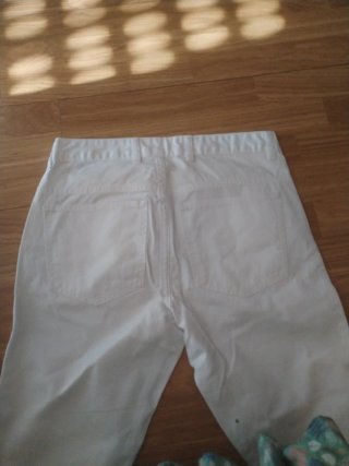 Pantalón corto blanco chico