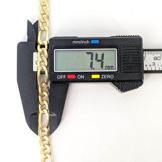 Cadena Bilbao 3x1 de Oro 18K; 51cm; 22.79grs