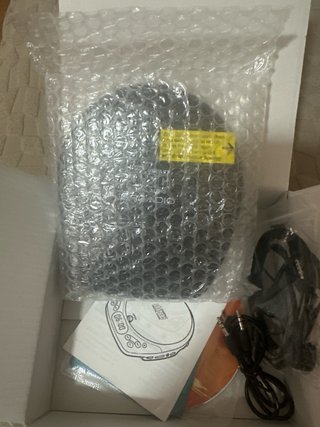 Reproductor CD Greadio Portátil con Auriculares