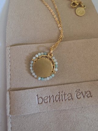 Medalla Virgen Milagrosa con Cadena Bendita Eva