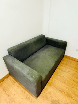Sofá Ikea Gris Tela
