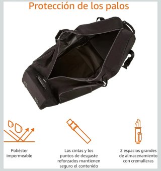 Funda de viaje para palos de golf