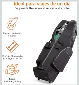 Funda de viaje para palos de golf