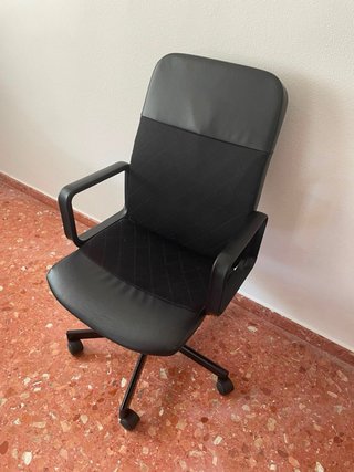Silla de escritorio Ikea negra