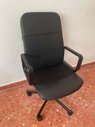 Silla de escritorio Ikea negra