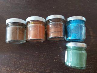 Colori glitter per hobby creativi