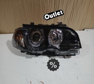 DW FAROS BMW E46 COUPE 99-03 OJOS ANGEL CCFL INTERMITENTES F
