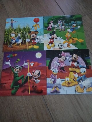Puzzle Mickey Mouse Clubhouse 4 en 1