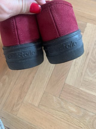 Zapatillas Victoria ante plataforma talla 38