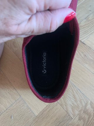 Zapatillas Victoria ante plataforma talla 38