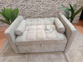 Sofá Cama - Gris 118 cm