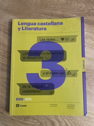 Lengua castellana y literatura 3 ESO : código a...