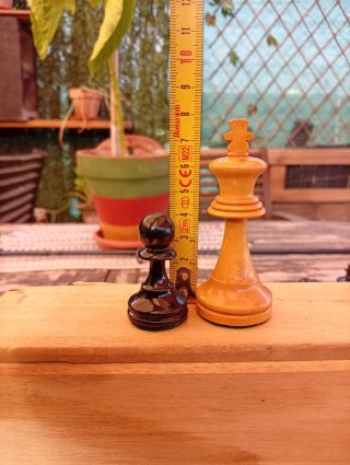Juego de ajedrez de madera