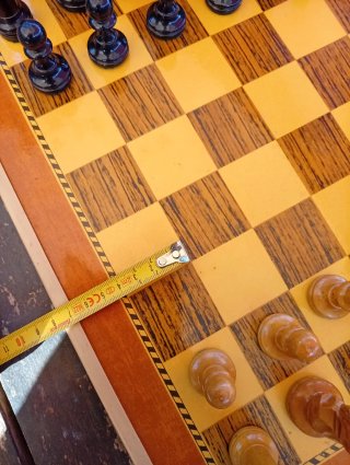 Juego de ajedrez de madera