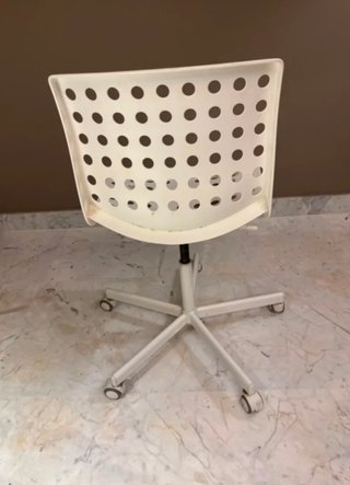 Silla Escritorio IKEA SKÅLBERG Blanca