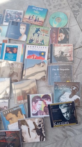 Lote CDs Música Variada, grandes éxitos