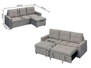Sofá Cama con Arcón Nuevo en Oferta