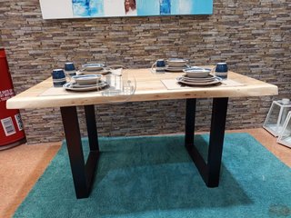 Mesa de Comedor o Cocina Acacia 140cm