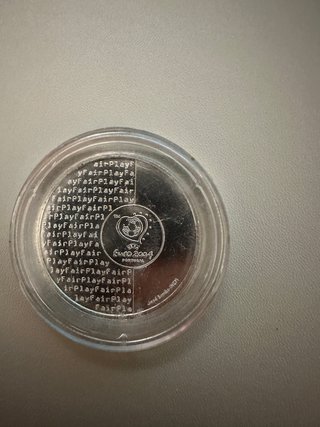 Moneda 8 Euros Plata Portugal UEFA Euro 2004