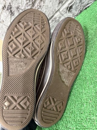 Converse 38 marroni con interno in pelliccia