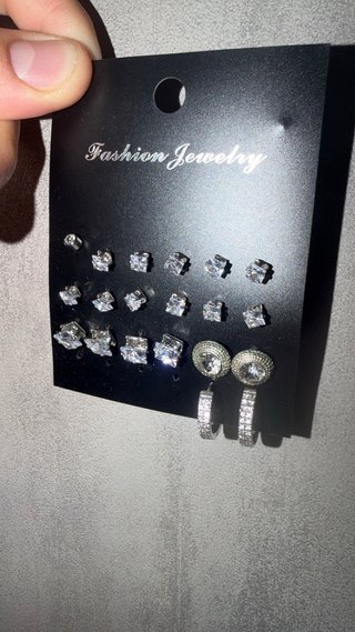 Set Orecchini Uomo Acciaio Inox venduti a paio