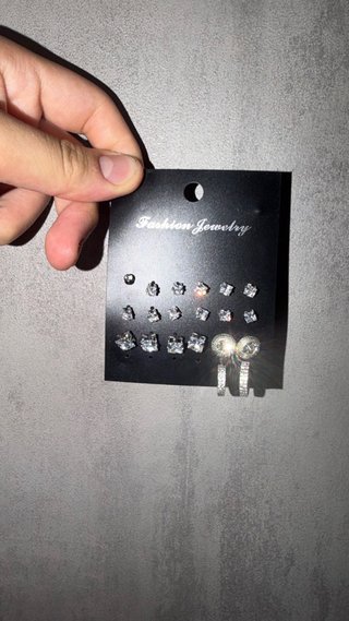Set Orecchini Uomo Acciaio Inox venduti a paio