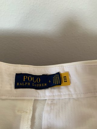 Pantalón Blanco Polo Ralph Lauren