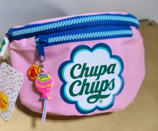 Marsupio Chupa Chups rosa con ciondolo
