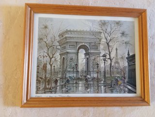 Cuadro París, L'Arc de Triomphe Óleo