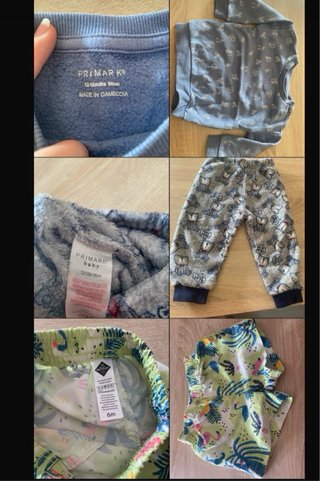 Lote ropa bebé 4-23 meses. (Zara, Tex y Disney).