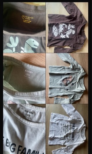 Lote ropa bebé 4-23 meses. (Zara, Tex y Disney).