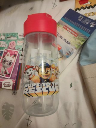 Neceser Snoopy + Botella Patrulla + Cartas Gabby