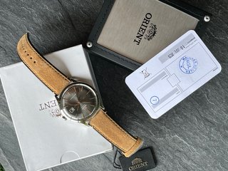 Orient Bambino Automático 40,5 Gris Nuevo Full Set