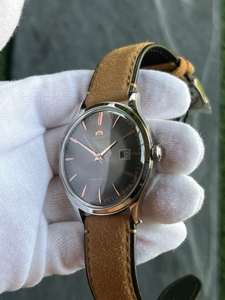 Orient Bambino Automático 40,5 Gris Nuevo Full Set