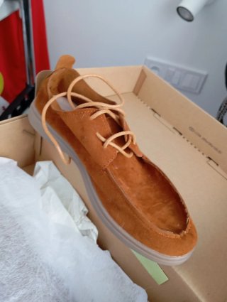 Zapatos casuales de ante