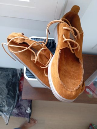 Zapatos casuales de ante
