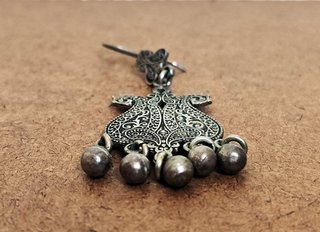 PENDIENTE PLATA ESTERLINA EGIPCIA