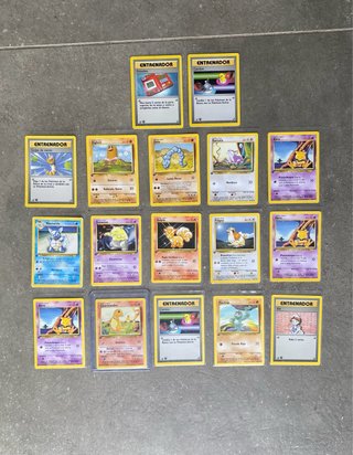 Lote Cartas Pokémon Primera Edición